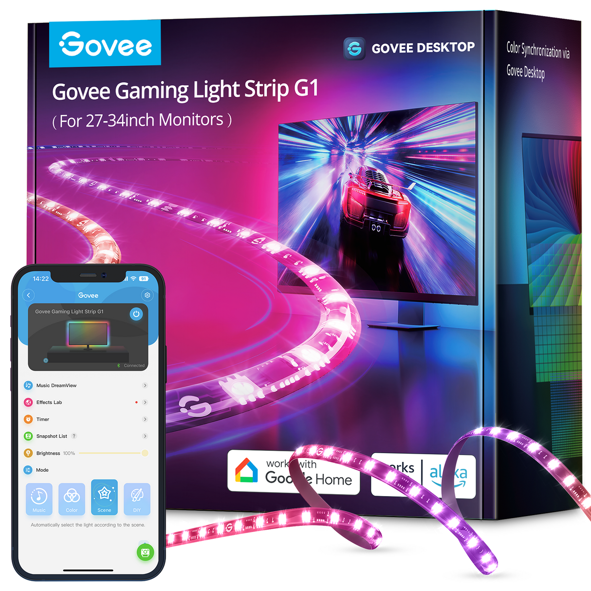 Govee M1 Matter Lightstrip - Works with Apple HomeKit! (Review) 