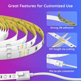 Govee RGB Smart Wi-Fi + Bluetooth LED Strip Lights [Energy Class A] - UNBOXED DEAL