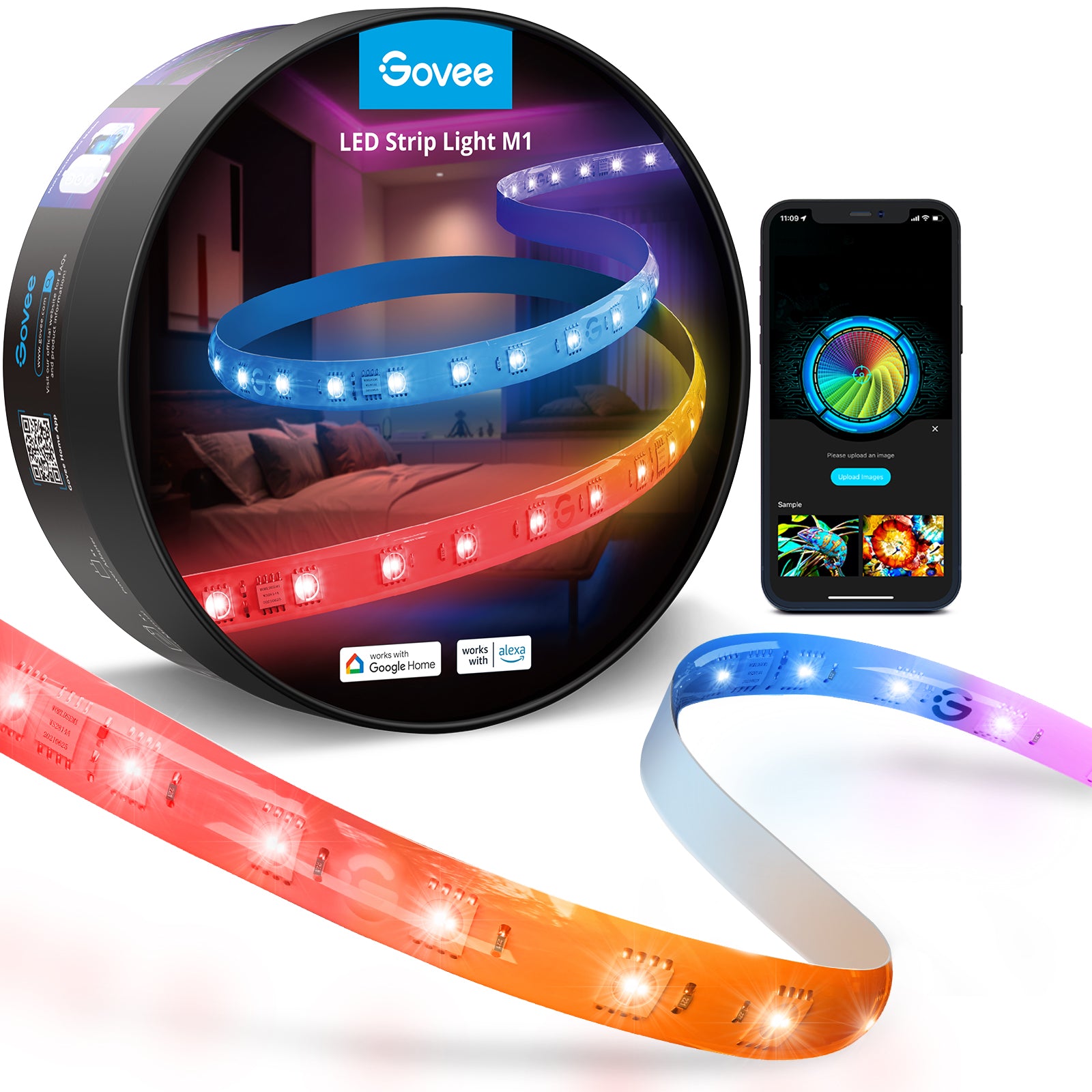 Govee - Wi-Fi RGBIC PRO Smart LED Strip 10m