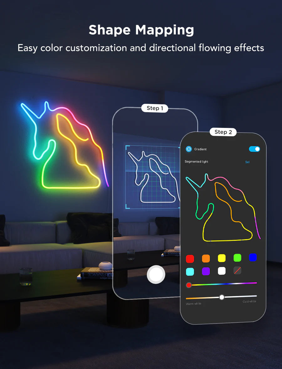 Govee Neon Rope Light 2 - Smart Light Strip, Matter, HomeKit
