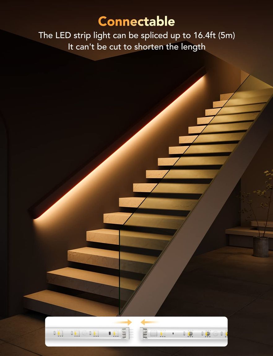 Govee LED Strip Light M1 (2M) - Matter & Apple HomeKit Support, RGBICW